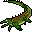 mosasaur, a large marine evolution of aquatic lizard