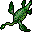 plesiosaur, a marine reptile